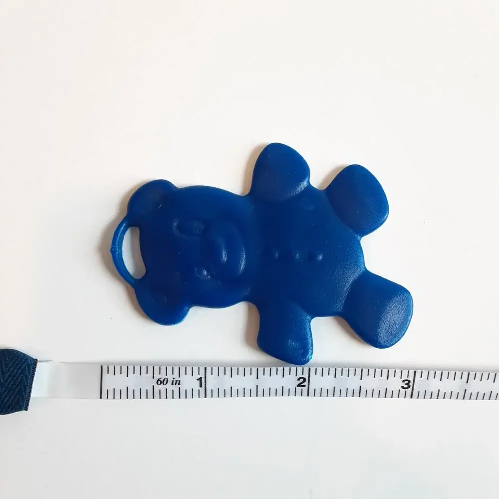 Vintage 90s Premium Balloon Accessories Teddy Bear Balloon Weights 6ct Plastic